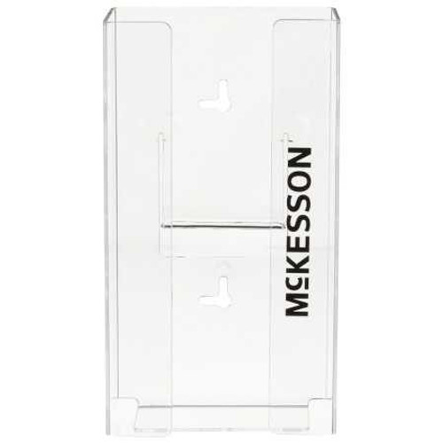 Glove Box Holder McKesson Horizontal or Vertical Mount 1-Box Clear 4 X 5-1/2 X 10 Inch Plastic 16-6534 Case/10 16-6534 MCK BRAND 464711_CS