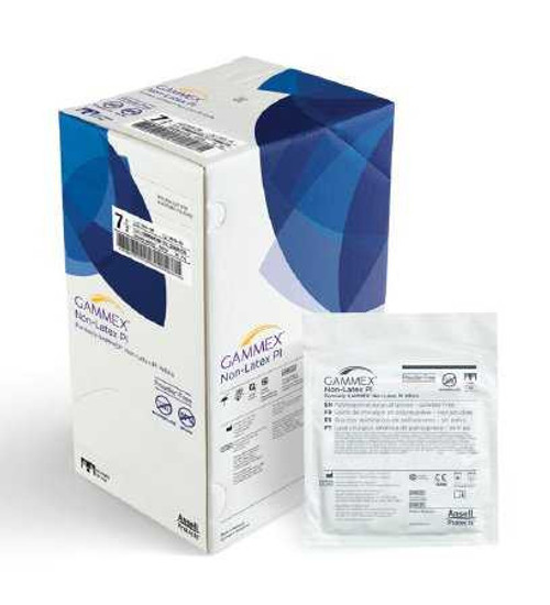 Surgical Glove GAMMEX Non-Latex PI Sterile White Powder Free Polyisoprene Hand Specific Smooth Not Chemo Approved Size 7 20685770 Box/50 20685770 ANSELL INC. 765478_BX Surgical Glove GAMMEX Non-Latex PI Sterile White Powder Free Polyisoprene Hand Specific Smooth Not Chemo Approved Size 7 20685770 Box/50 20685770 ANSELL INC. 765478_BX