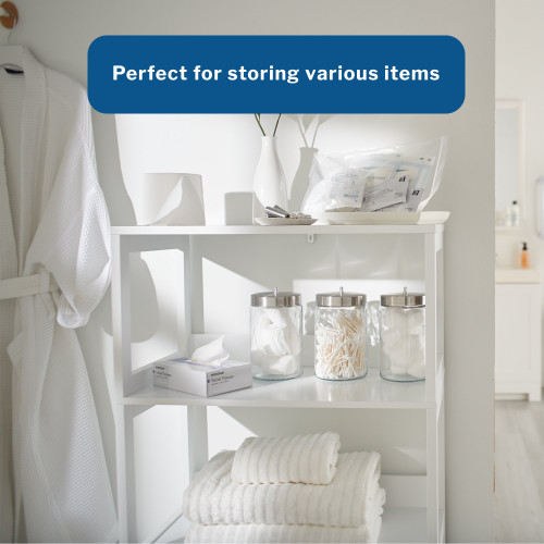 McKesson Reclosable Bag 8 X 10 Inch Polyethylene Clear Zipper Closure, 4581, Box of 10