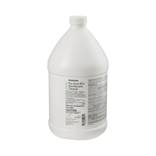 McKesson Pro-Tech Surface Disinfectant Cleaner Quaternary Based J-Fill Dispensing Systems Liquid 1 gal. Jug Floral Scent NonSterile, 53-28561, Pack of 1