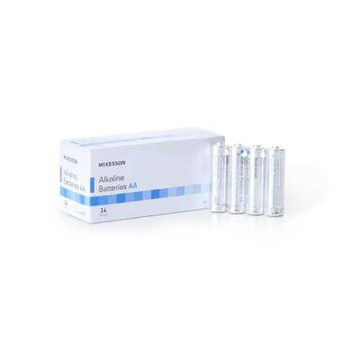 McKesson Alkaline Battery AA Cell 1.5V Disposable 24 Pack 4855 Case/240 4855 MCK BRAND 911657_CS