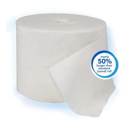 Scott Toilet Tissue White 2-Ply Standard Size Coreless Roll 1000 Sheets 3.94 X 4 Inch 04007 Case/36 - 40074100 4007 KIMBERLY CLARK PROFESSIONAL & 467985_CS Scott Toilet Tissue White 2-Ply Standard Size Coreless Roll 1000 Sheets 3.94 X 4 Inch 04007 Case/36 - 40074100 4007 KIMBERLY CLARK PROFESSIONAL & 467985_CS