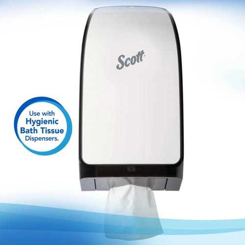 Toilet Tissue Scott Control HBT White 2-Ply Standard Size Folded 250 Sheets 4-1/2 X 8-1/10 Inch 48280 Case/36 48280 Kleenex 499135_CS