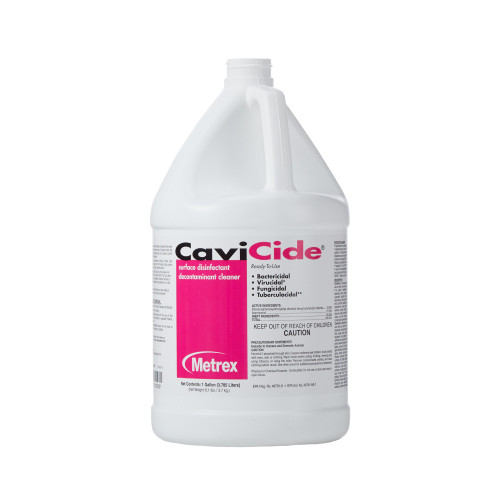 CaviCide Surface Disinfectant Cleaner Alcohol Based Manual Pour Liquid 1 gal. Jug Alcohol Scent NonSterile, 13-1000, Gallon of 1