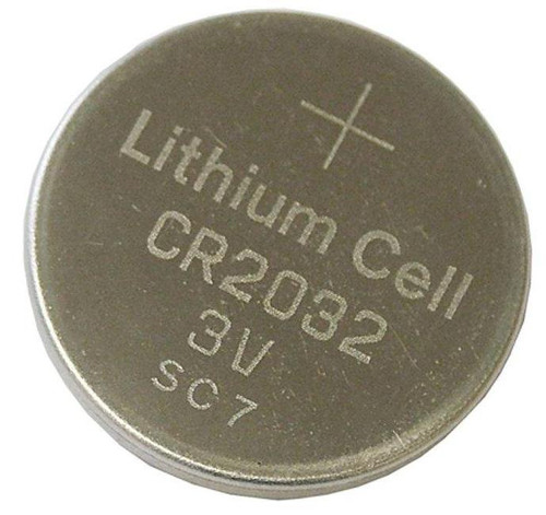 Lithium Battery CR2032 Coin Cell 3V Disposable 1 Pack, CR2032, Pack of 1