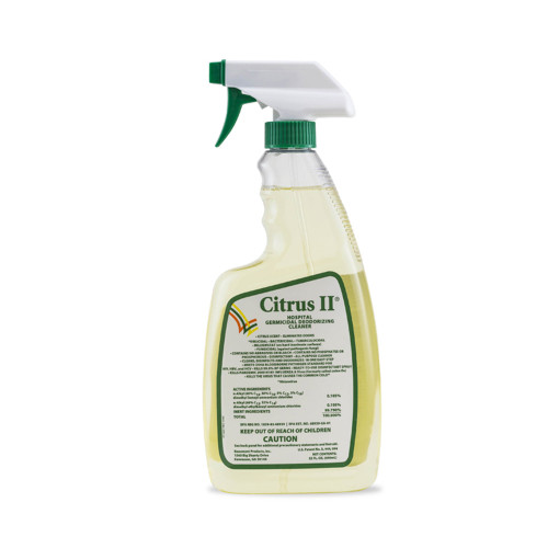 Citrus II Surface Disinfectant Cleaner Germicidal Trigger Spray Liquid 22 oz. Bottle Original Scent NonSterile, 633712927, Pack of 1