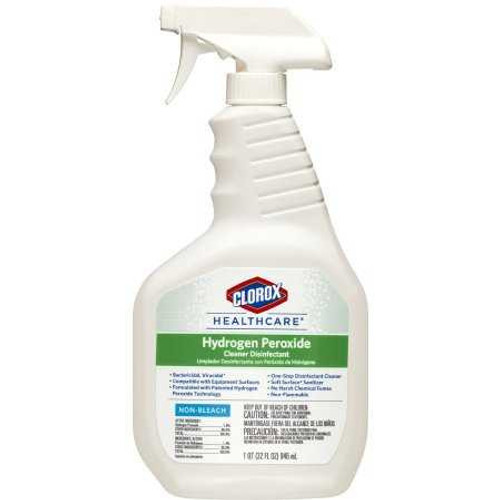 Surface Disinfectant Cleaner Clorox Healthcare Liquid 32 oz. Bottle Trigger Spray Cherry Almond Scent 30828 Each/1 30828 SAALFELD REDISTRIBUTION 800195_EA