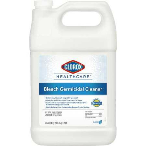 Surface Disinfectant Cleaner Clorox Healthcare Liquid 1 gal. Container Manual Pour Chlorine Scent 68978 Case/4 68978 SAALFELD REDISTRIBUTION 272962_CS