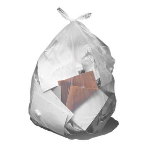 Heritage Trash Bag 60 gal. 14 Mic. 38 X 60 Inch Natural Heavy Duty Star Seal Bottom Coreless Roll, Z7660HN R01, Case of 200