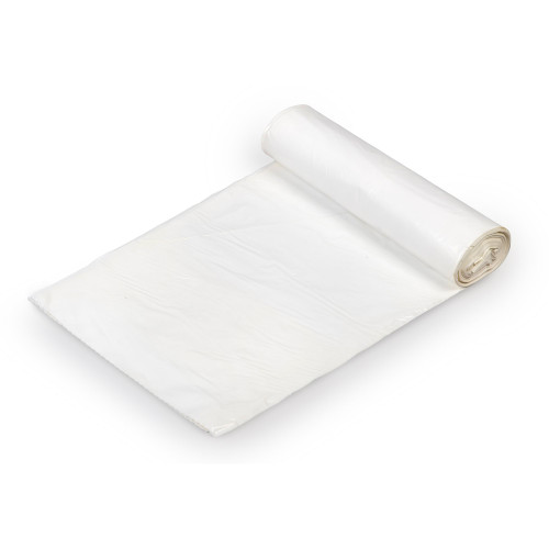 Colonial Bag Tuf Trash Bag 15 gal. 0.50 mil 24 X 32 Inch White Medium Duty X-Seal Bottom Coreless Roll, CRW32M, Case of 500