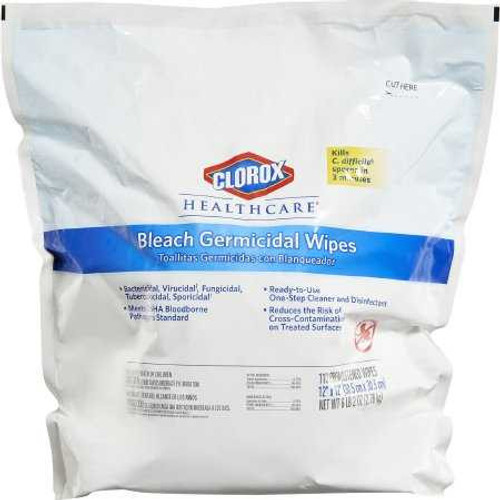 Surface Disinfectant Clorox Premoistened Wipe 100 Count Pouch Manual Pull Fruity Floral Scent 30359 Box/110 30359 SAALFELD REDISTRIBUTION 743112_BX Surface Disinfectant Clorox Premoistened Wipe 100 Count Pouch Manual Pull Fruity Floral Scent 30359 Box/110 30359 SAALFELD REDISTRIBUTION 743112_BX