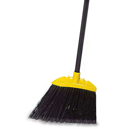 Lobby Pro Executive Broom Angled 7.5 Inch Sweep Face Black, FG637400BLA, Pack of 1