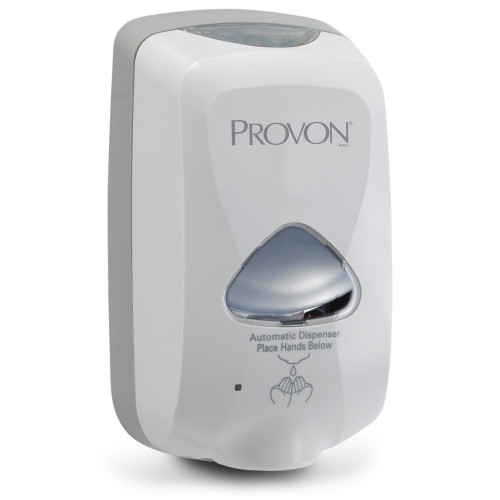 Soap Dispenser PROVON TFX Dove Gray Plastic Touch Free 1200 mL Wall Mount 2745-12 Pack of 1