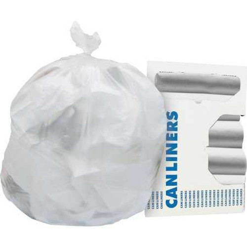 Trash Bag HDPE Light Duty Natural 20 - 30 gal. 8 Mic. 30 X 37 Inch Twist Tie Star Seal Bottom Coreless Roll Z6037LN R01 Case/500 Z6037LN R01 SAALFELD REDISTRIBUTION 281231_CS Trash Bag HDPE Light Duty Natural 20 - 30 gal. 8 Mic. 30 X 37 Inch Twist Tie Star Seal Bottom Coreless Roll Z6037LN R01 Case/500 Z6037LN R01 SAALFELD REDISTRIBUTION 281231_CS
