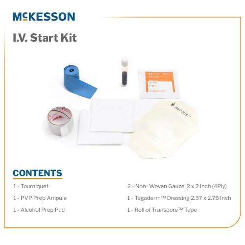 McKesson IV Start Kit Sterile, 25-5840, Case of 50