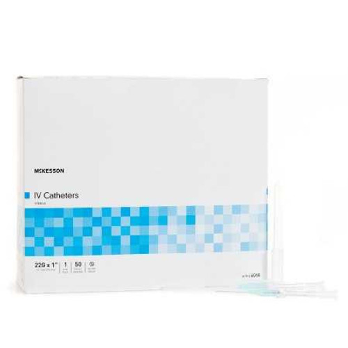 Peripheral IV Catheter Select 22 Gauge 1 Inch Without Safety 6048 Case/1000 6048 MCK BRAND 854663_CS