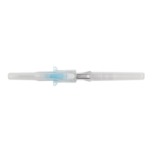 Insyte Autoguard Peripheral IV Catheter 22 Gauge 1 Inch BD Vialon Winged Hub Non Blood Control Push Button Safety, 381523, Pack of 1
