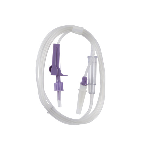 AMSure Enteral Feeding Pump Spike Set with ENFit Connector PVC NonSterile ENFit Connector, ENF1004K, Pack of 1