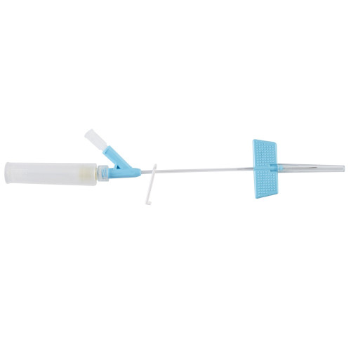 Saf-T-Intima Closed IV Catheter 22 Gauge 3/4 Inch Vialon Winged Hub Blood Control, 383323, Pack of 1
