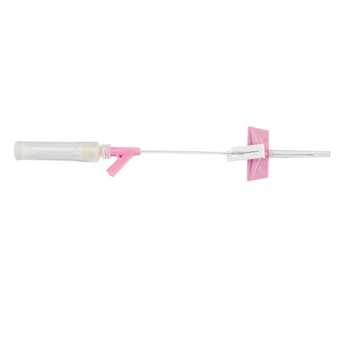 Saf-T-Intima Closed IV Catheter 20 Gauge 1 Inch BD Vialon Winged Hub Blood Control, 383336, Pack of 1