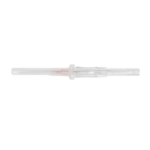 Protectiv Plus Peripheral IV Catheter 20 Gauge 1-1/4 Inch Polyurethane Straight Hub Non Blood Control Sliding Safety, 306601, Pack of 1