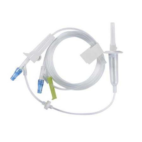 Primary Piggyback Set LifeShield 15 Drops / mL Drip Rate 100 Inch Tubing 2 Ports 1266228 Case/48 1266228 HOSPIRA WORLDWIDE INC 580798_CS