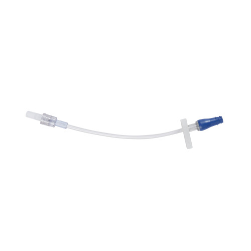 Bravo 24 IV Extension Set Needle-Free Port Standard Bore 7 Inch Tubing Sterile, SC9060, Case of 50