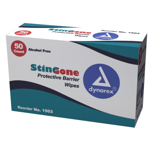StingGone Skin Barrier Wipe 20% Strength Polyaminopropyl Biguanide Individual Packet NonSterile, 1503, Pack of 1