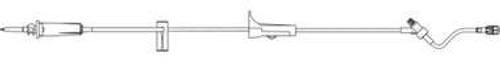Primary IV Administration Set Caresite® Gravity 1 Port 15 Drops / mL Drip Rate Without Filter 113 Inch Tubing Solution Without Flow Regulator 354201 - Case of 50 Caresite® 973842_CS