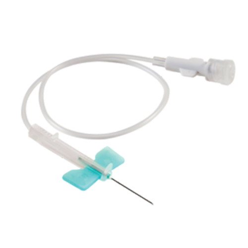 Infusion Set K-Shield Advantage 21 Gauge 0.75 Inch 12 Inch Tubing Without Port D3KA-21G Box of 50