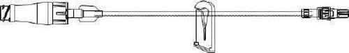 Extension Set 12 Inch Tubing DEHP-Free B3312 Case/50 B3312 I.C.U. MEDICAL 579127_CS