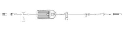 Administration Set Curlin 98 Inch Tubing 340-4130V Each/1 340-4130V ZEVEX 984446_EA