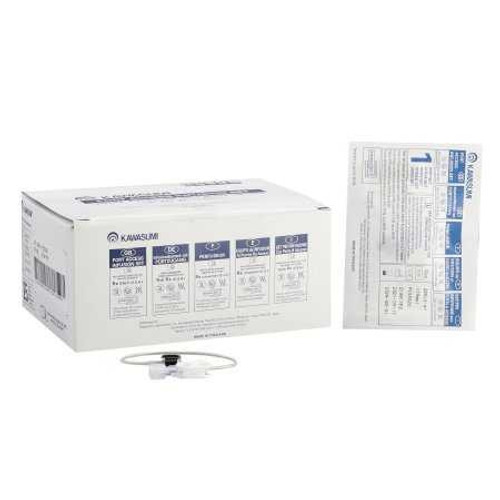 Huber Infusion Set Kawasumi 22 Gauge 0.75 Inch 8 Inch Tubing Without Port PI03020 Each/1 Kawasumi 356900_EA Huber Infusion Set Kawasumi 22 Gauge 0.75 Inch 8 Inch Tubing Without Port PI03020 Each/1 Kawasumi 356900_EA
