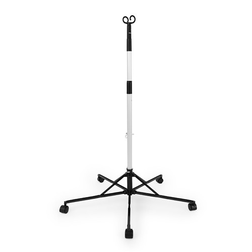 Pitch-It Sr Disposable IV Stand Floor Stand 2 Hooks 5 Legs with Casters, 30006-006, Case of 6