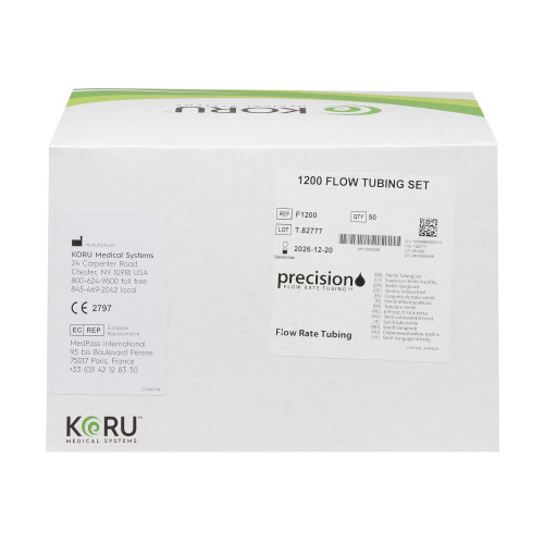 Precision Flow Rate Tubing Flow Rate Tubing, F1200, Case of 50