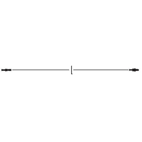 LifeShield IV Extension Set Needle-Free Port Macro Bore 7-1/4 Inch Tubing Without Filter Sterile, 1266028, Pack of 1