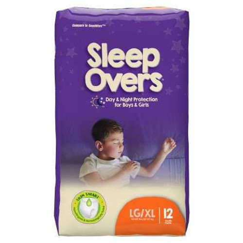 Youth Absorbent Underwear Cuties Sleep Overs Pull On Large / X-Large Disposable Heavy Absorbency SLP05302 Pack/1 SLP05302 FIRST QUALITY PRODUCTS INC. 711917_PK