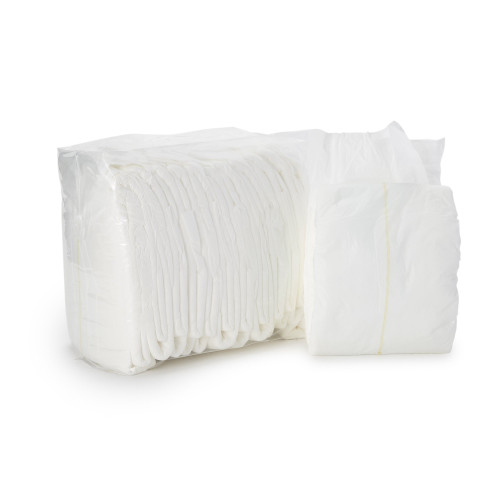 Wings Plus Incontinence Brief Adult Medium Unisex Disposable Heavy Absorbency, 60033, Case of 96