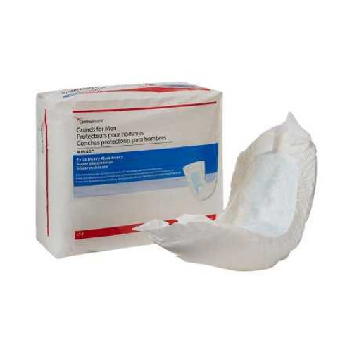 Bladder Control Pad Surecare 13 Inch Length Heavy Absorbency Polymer Male Disposable 23246A Case/84 23246A KENDALL HEALTHCARE PROD INC. 731699_CS