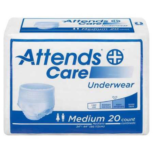 Adult Absorbent Underwear Attends Pull On Regular Disposable Moderate Absorbency APV20 BG/20 APV20 ATTENDS HEALTHCARE PRODUCTS 771656_BG