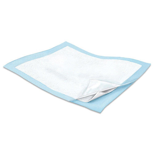 Wings Quilted Premium Comfort Disposable Underpad Low Air Loss and Repositioning 23 X 36 Inch Airlaid Heavy Absorbency, P2336C, Case of 72