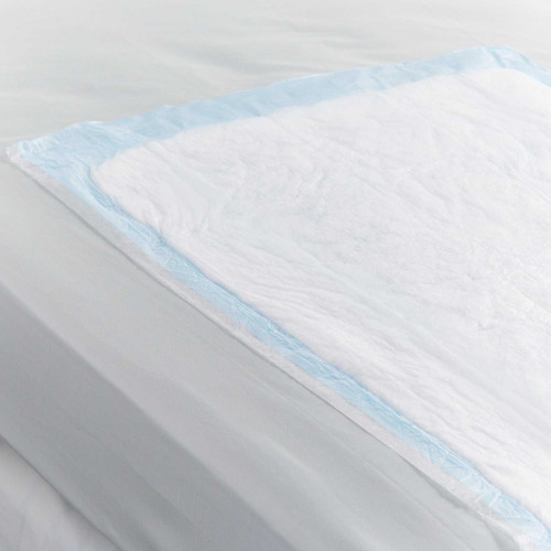 Disposable Underpad Wings™ Plus 23 x 36 Inch Fluff / Polymer Heavy Absorbency 7193 Case of 75 7193 Wings™ Plus 147773_CS