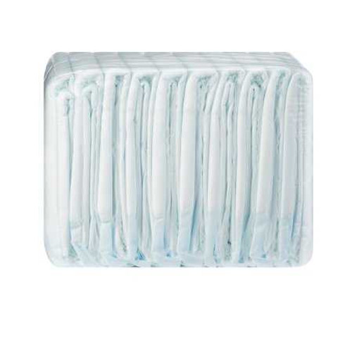 Disposable Underpad Wings™ Breathable Plus 30 x 36 Inch Fluff / Polymer Heavy Absorbency 984 Bag of 10 984 Wings™ Breathable Plus 533483_BG