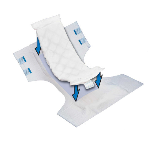 Incontinence Booster Pad Tranquility 11-1/2 Inch Length Moderate Absorbency Polymer Unisex Disposable 2770 BG/30 2770 PRINCIPAL BUSINESS ENT., INC. 833576_BG