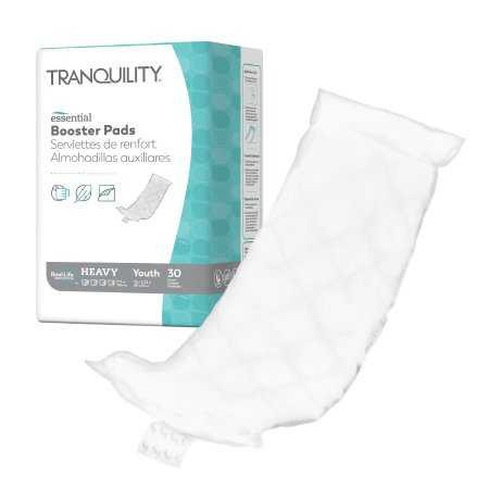 Incontinence Booster Pad Tranquility 11-1/2 Inch Length Moderate Absorbency Polymer Unisex Disposable 2770 BG/30 2770 PRINCIPAL BUSINESS ENT., INC. 833576_BG