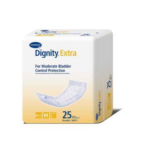 Incontinence Liner Dignity Extra 12 Inch Length Moderate Absorbency Polymer Unisex Disposable 30071 Case/250 30071 HARTMAN USA, INC. 247976_CS