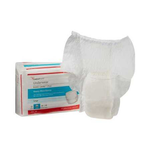 Adult Absorbent Underwear Sure Care Pull On Large Disposable Heavy Absorbency 1615R BG/25 1615R KENDALL HEALTHCARE PROD INC. 823429_BG