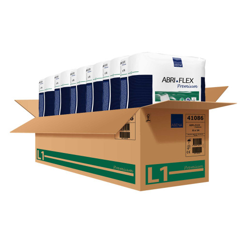 Adult Absorbent Underwear Abri-Flex Pull On Large Disposable Moderate Absorbency 41086 BG/14 41086 ABENA NORTH AMERICA INC 955034_BG