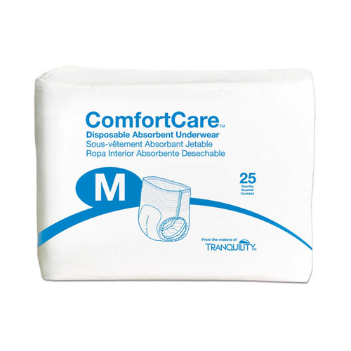 Adult Absorbent Underwear ComfortCare Pull On Medium Disposable Moderate Absorbency 2975-100 Case/100 2975-100 PRINCIPAL BUSINESS ENT., INC. 884710_CS