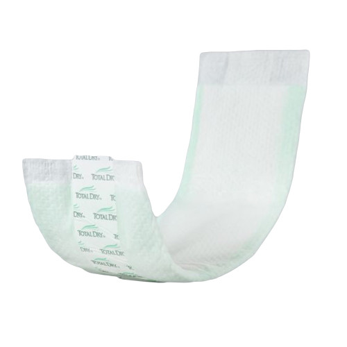 TotalDry Bladder Control Pad 12 Inch Length Moderate Absorbency SecureLoc Core One Size Fits Most, SP1570, Bag of 30